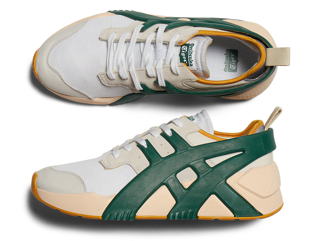 Onitsuka Tiger Big Logo Trainer 2.0 Sneakers - White / Pine Green