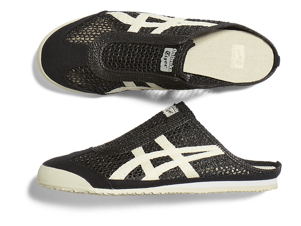 Onitsuka Tiger Mexico 66 Sabot Sneakers - Black / Cream