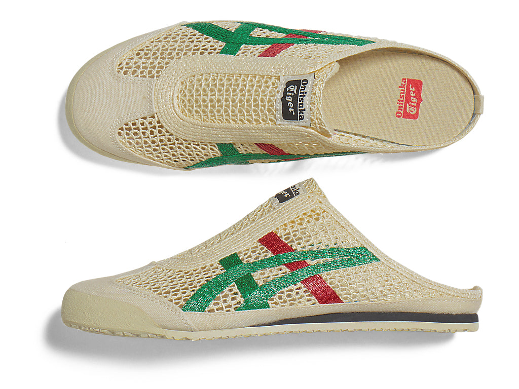 Onitsuka Tiger Mexico 66 Sabot Sneakers - Cream / Kale