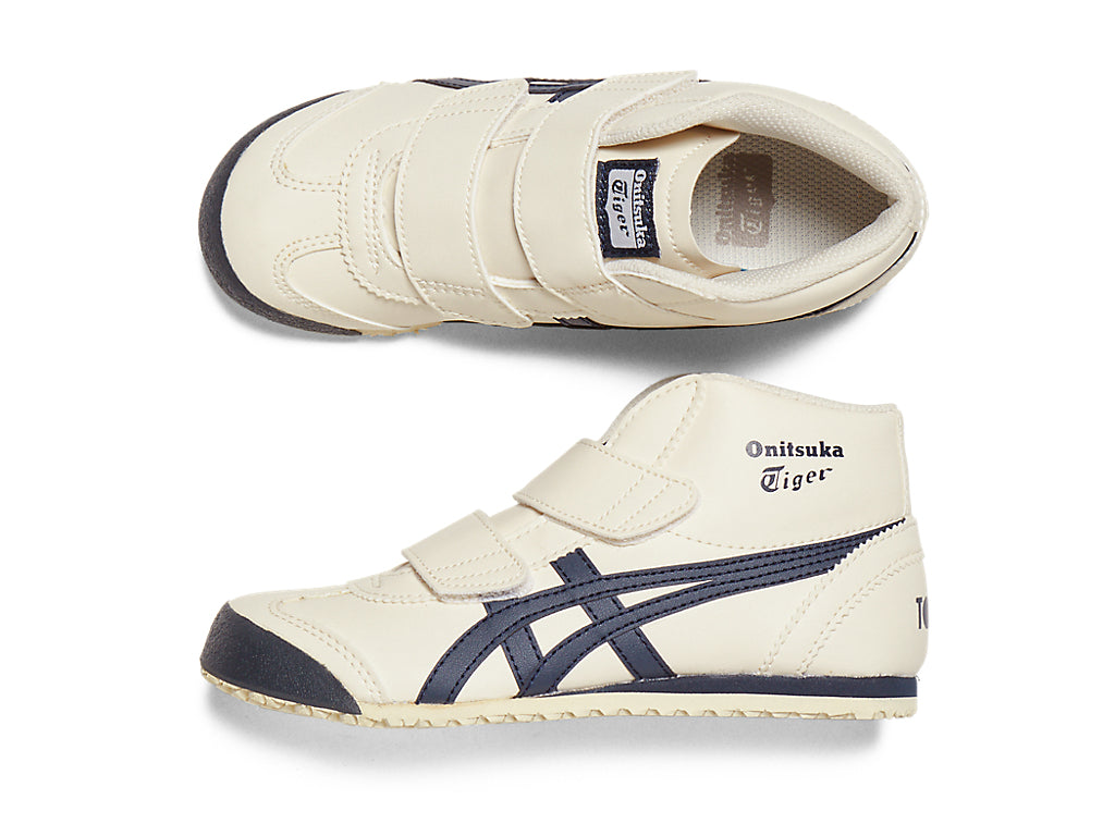 Onitsuka Tiger Mexico Mid Runner Kids Sneakers - Birch / India Ink