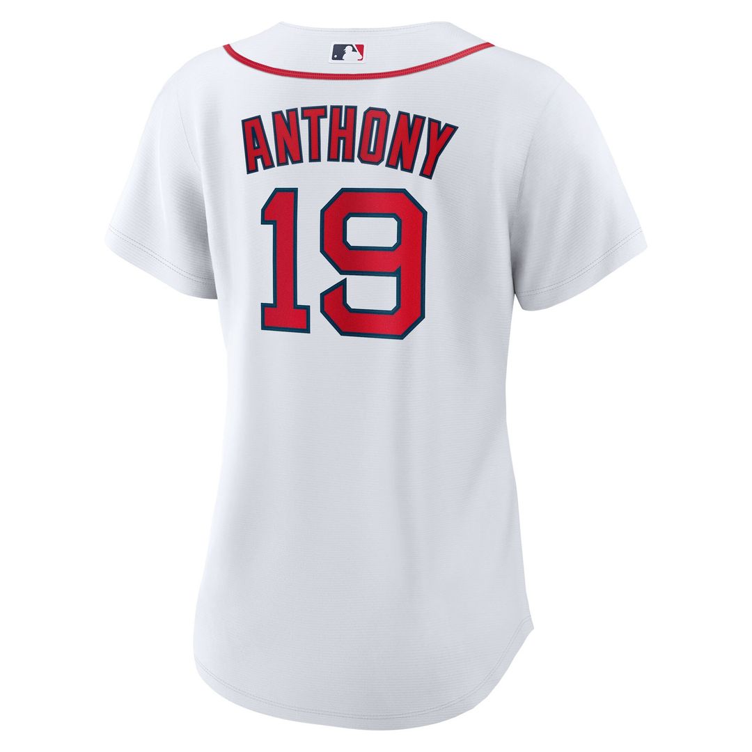 Roman Anthony Boston Red Sox Nike Women's Home Replica Jersey – White