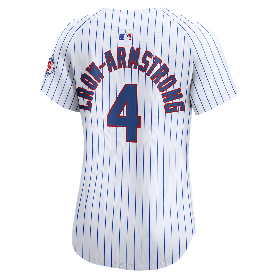Pete Crow-Armstrong Chicago Cubs Nike Women's 150th Anniversary Limited Jersey - White