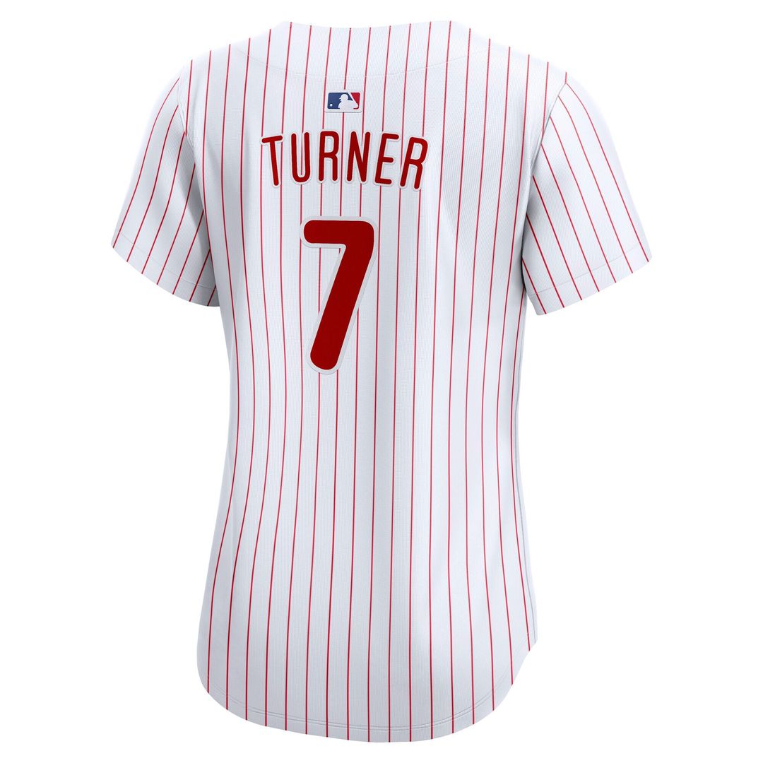Trea Turner Philadelphia Phillies Nike Women's Home Limited Player Jersey - White