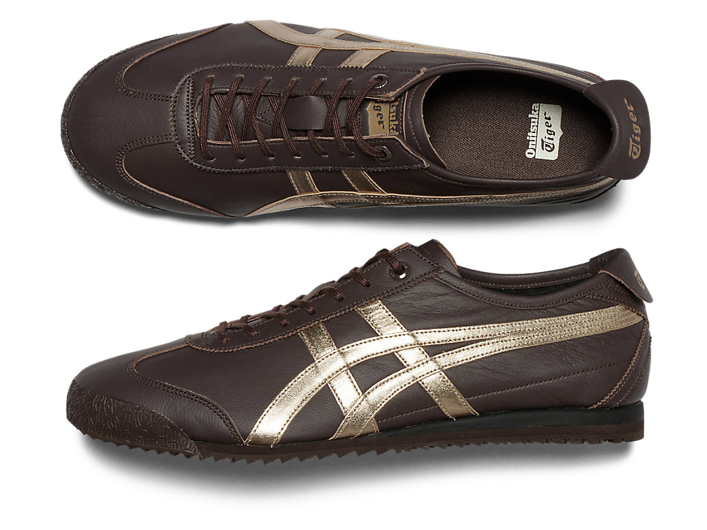 Onitsuka Tiger Mexico 66 SD Sneakers - Licorice Brown / Champagne