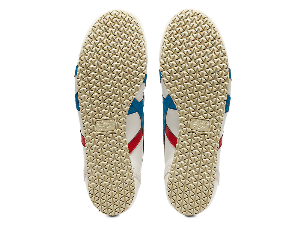 Onitsuka Tiger Mexico Mid Runner Sneakers - Cream / Directoire Blue
