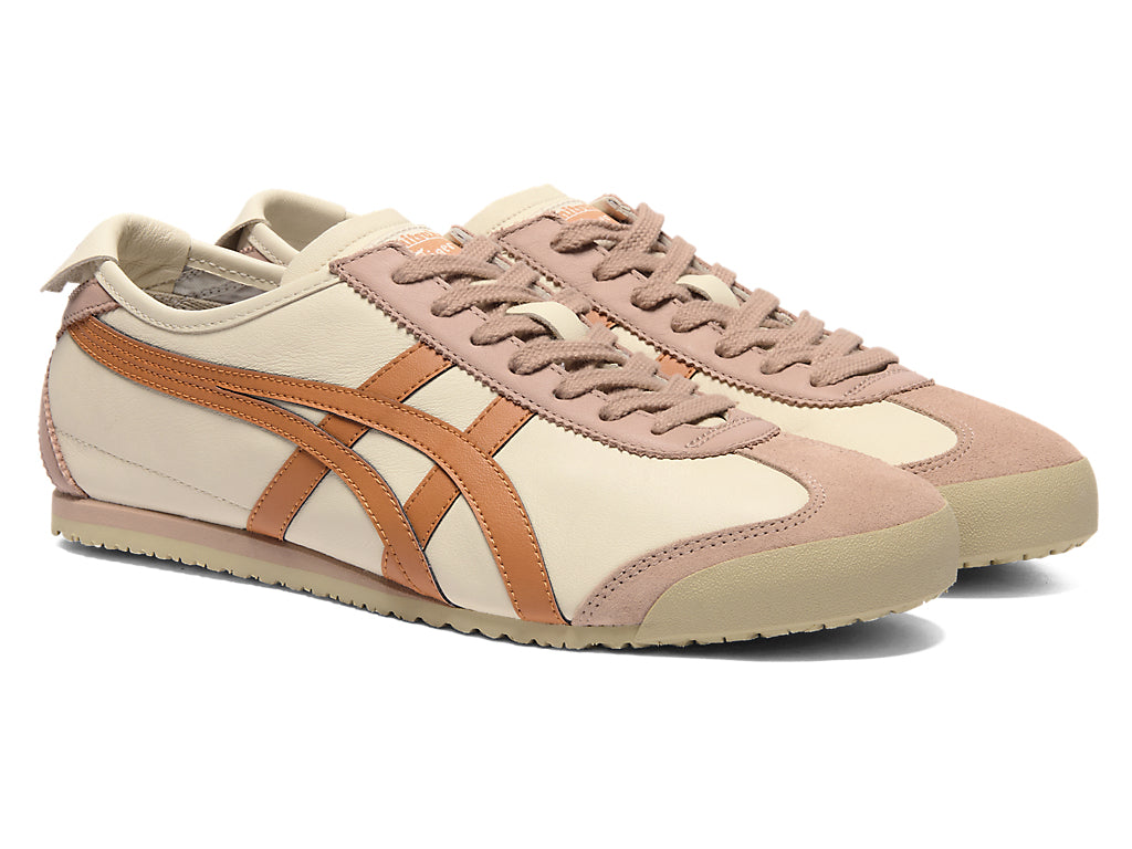 Onitsuka Tiger Mexico 66 Sneakers - Birch / Rust Orange
