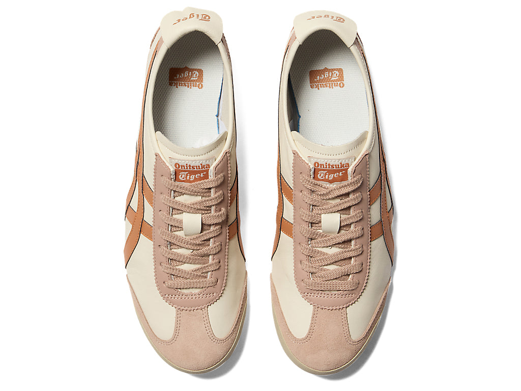 Onitsuka Tiger Mexico 66 Sneakers - Birch / Rust Orange