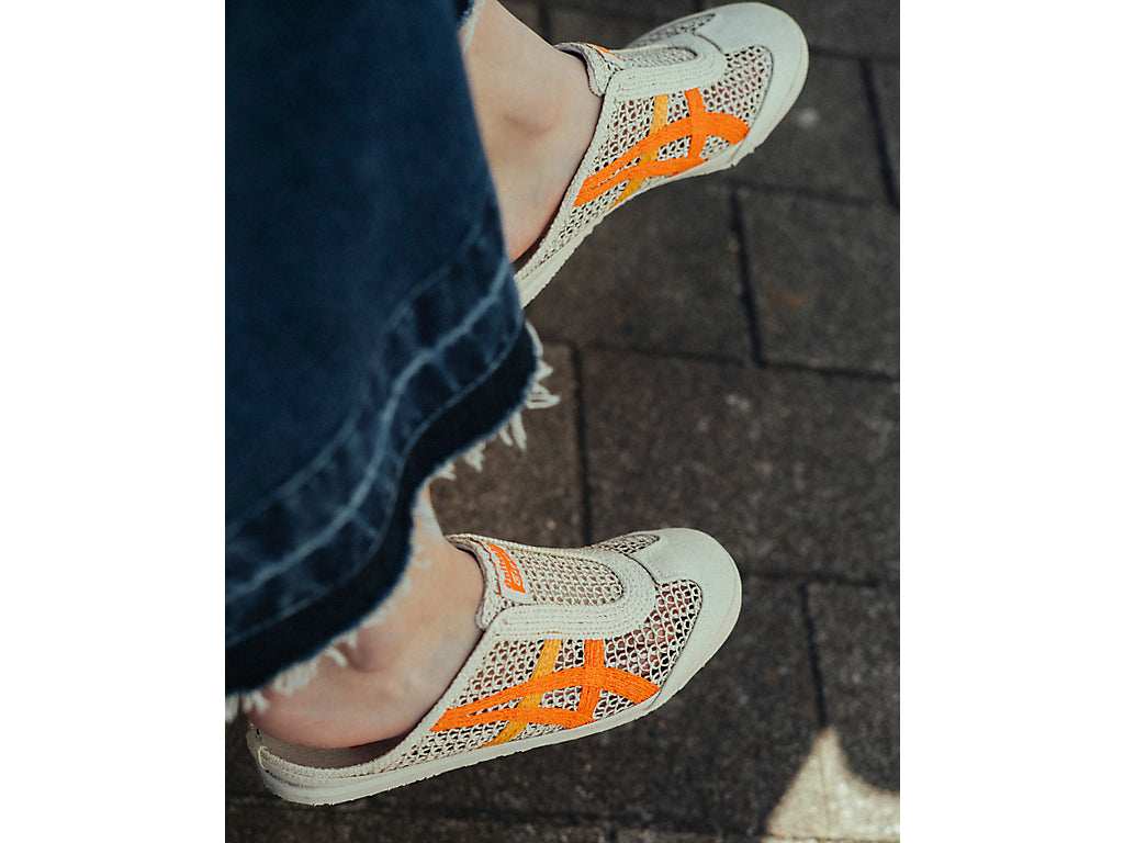 Onitsuka Tiger Mexico 66 Sabot Sneakers - Oatmeal / Habanero