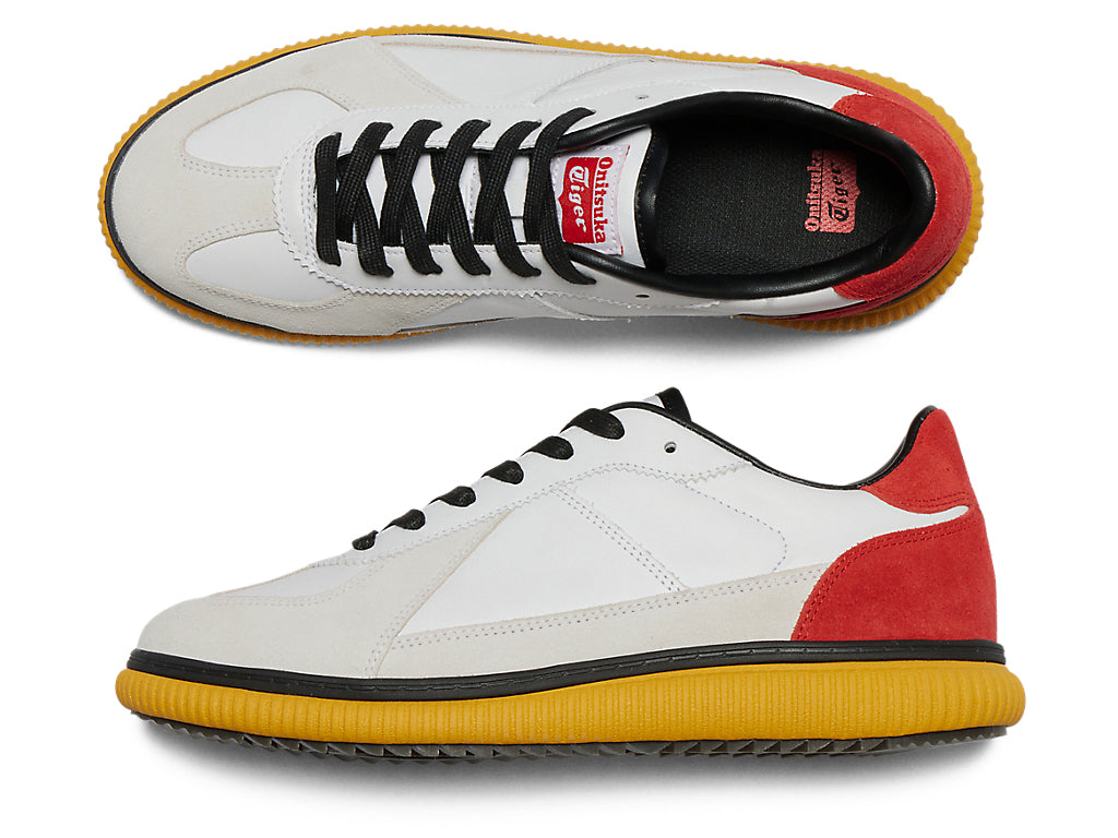 Onitsuka Tiger Delecity L Sneakers - White / Classic Red