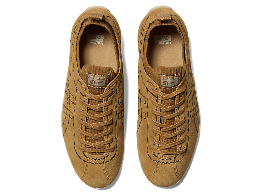 Onitsuka Tiger Sclaw Sneakers - Tan Presidio / Black Coffee