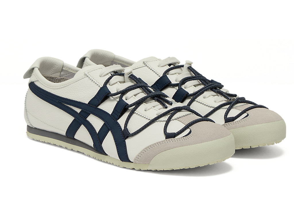 Onitsuka Tiger Mexico 66 Viny Sneakers - Off-White / Iron Navy