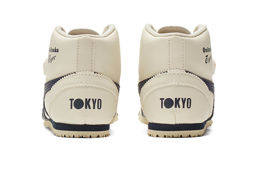 Onitsuka Tiger Mexico Mid Runner Kids Sneakers - Birch / India Ink