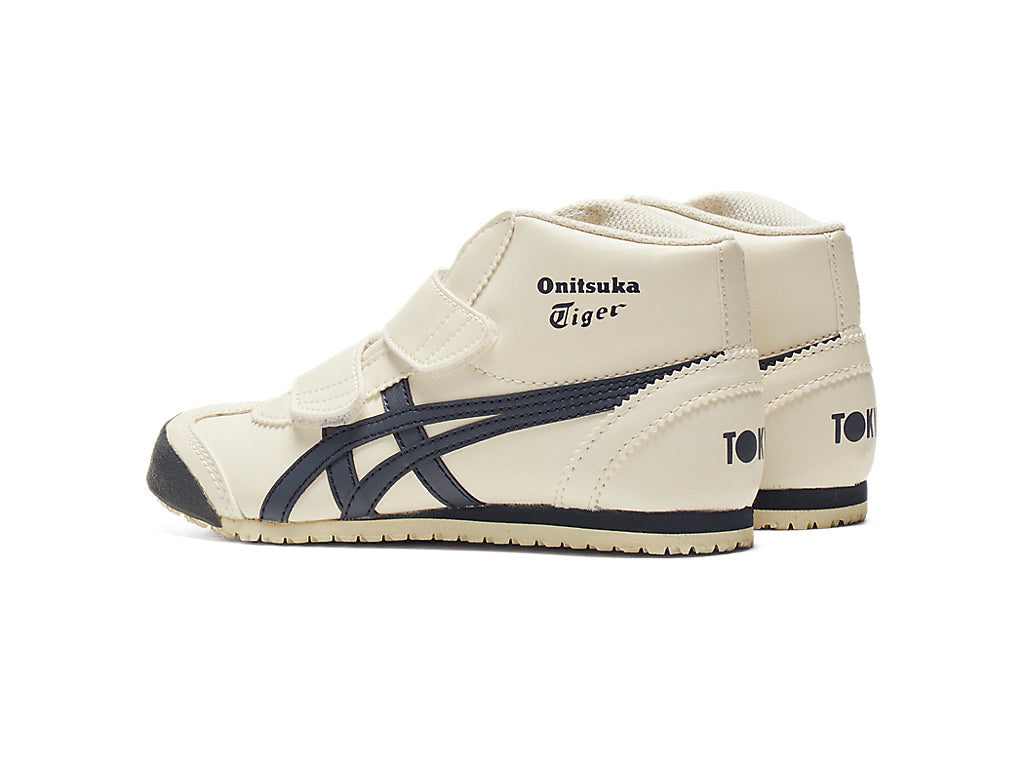 Onitsuka Tiger Mexico Mid Runner Kids Sneakers - Birch / India Ink