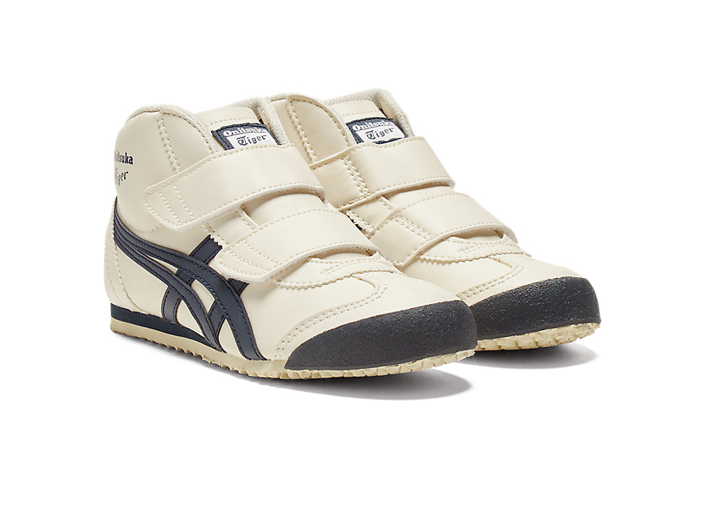 Onitsuka Tiger Mexico Mid Runner Kids Sneakers - Birch / India Ink
