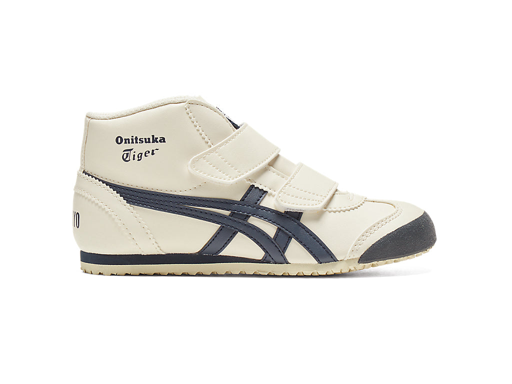Onitsuka Tiger Mexico Mid Runner Kids Sneakers - Birch / India Ink