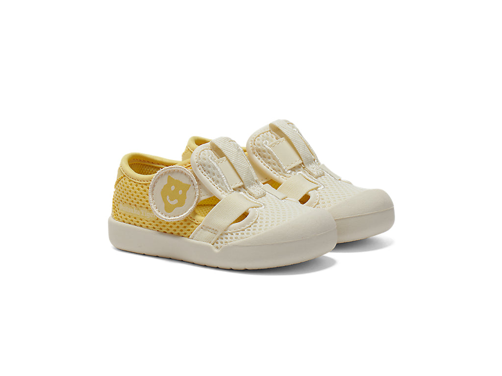 Onitsuka Tiger Mexico 66 Kids Sandal Sandals - Faded Yellow / Ivory