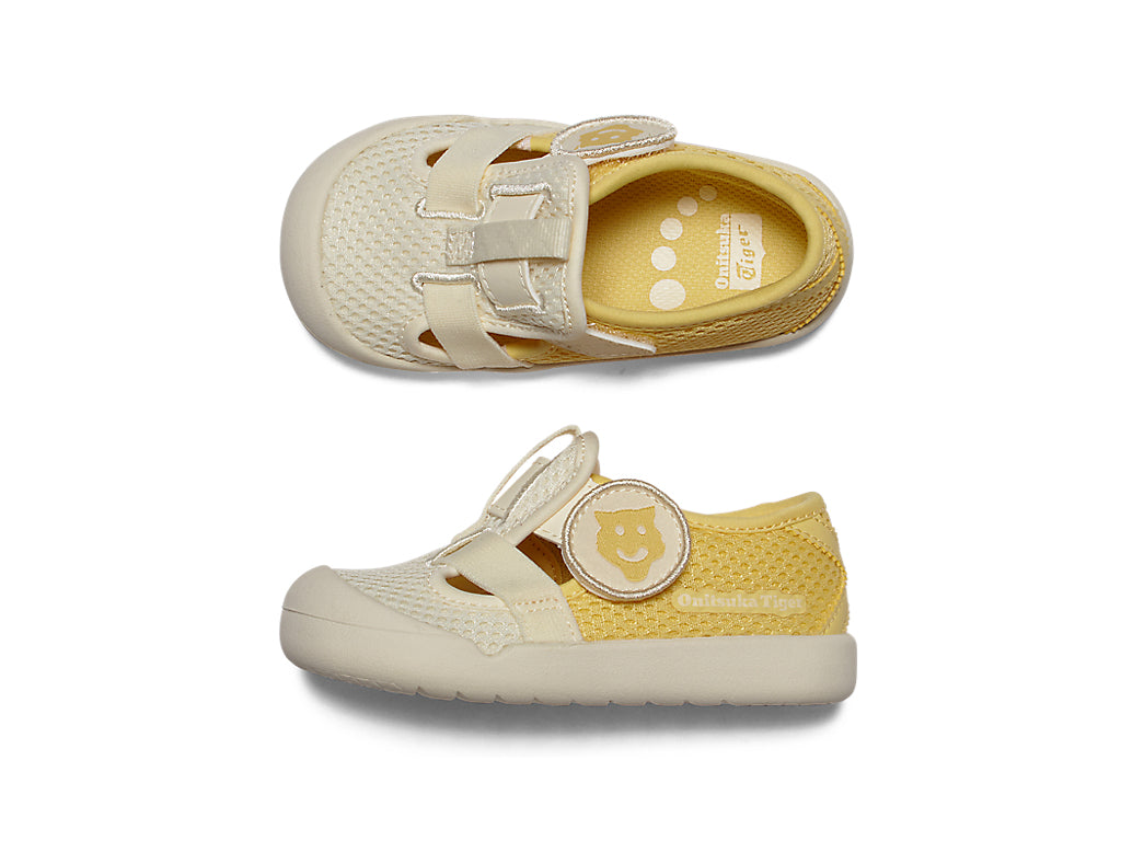 Onitsuka Tiger Mexico 66 Kids Sandal Sandals - Faded Yellow / Ivory