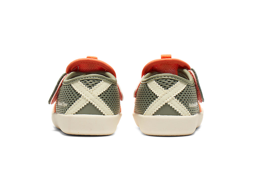 Onitsuka Tiger Mexico 66 Kids Sandal Sandals - Mikan Orange / Lichen Green