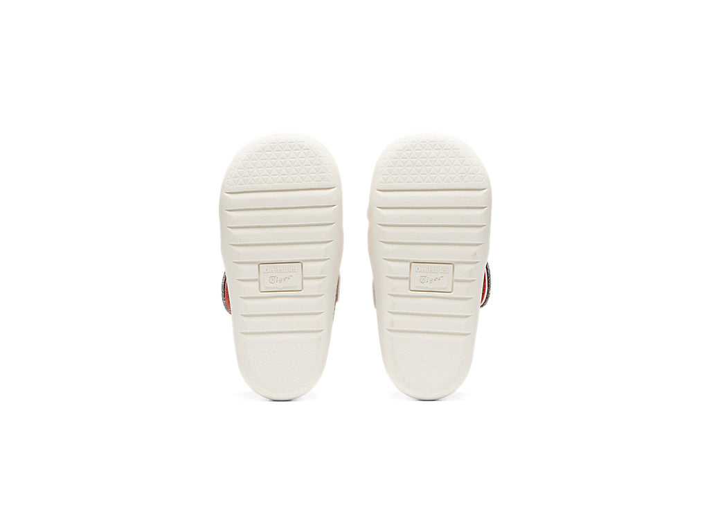 Onitsuka Tiger Mexico 66 Kids Sandal Sandals - Mikan Orange / Lichen Green