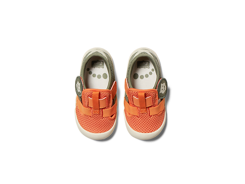 Onitsuka Tiger Mexico 66 Kids Sandal Sandals - Mikan Orange / Lichen Green