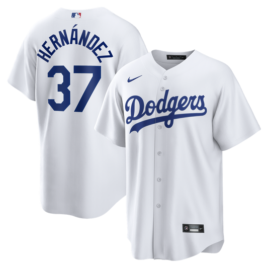 Teoscar Hernández Los Angeles Dodgers Nike Home Replica Jersey - White
