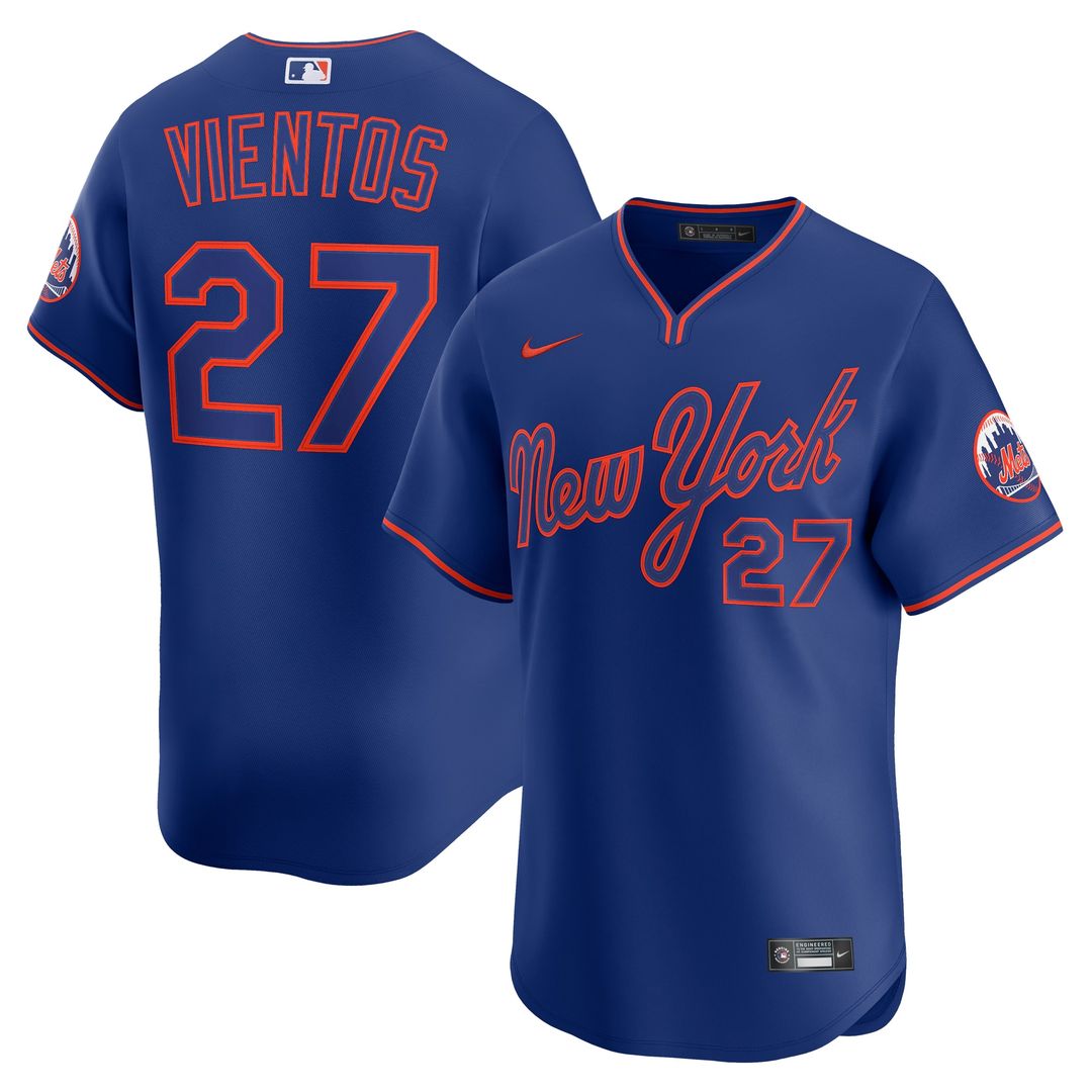 Mark Vientos New York Mets Nike All-Star Limited Jersey - Gray