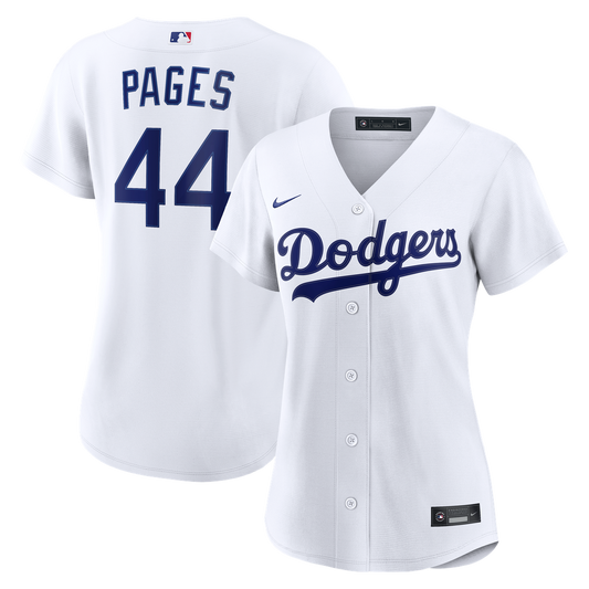 Andy Pages Los Angeles Dodgers Nike Women's Home Replica Jersey - White