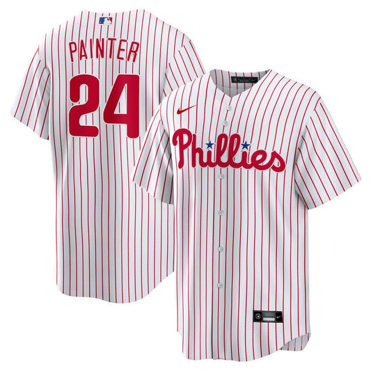 Andrew Painter Philadelphia Phillies Nike Home Replica Jersey - White
