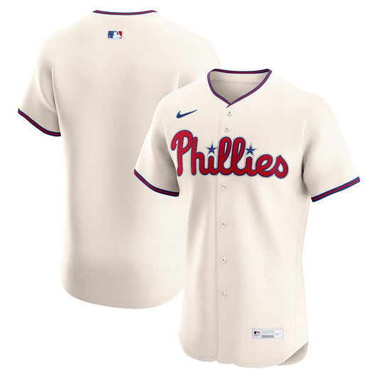 Philadelphia Phillies Nike Alternate 2 Elite Jersey - Cream