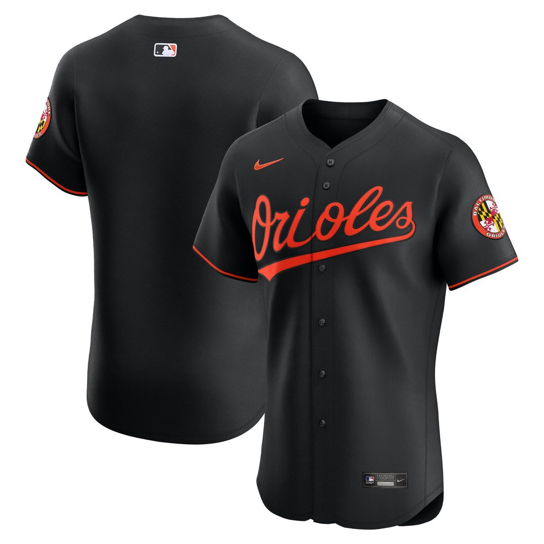 Baltimore Orioles Nike Home Elite Jersey - White