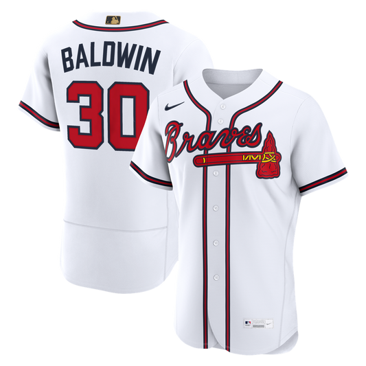Drake Baldwin Atlanta Braves Nike MLB Awards Authentic Jersey - White