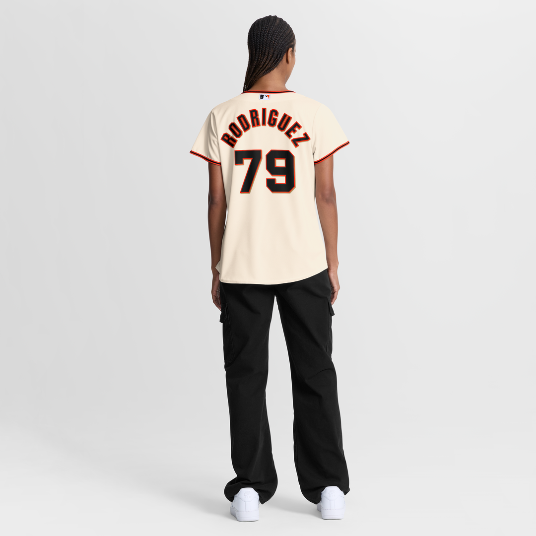 Jesus Rodriguez San Francisco Giants Nike Women's Home Replica Jersey - Cream