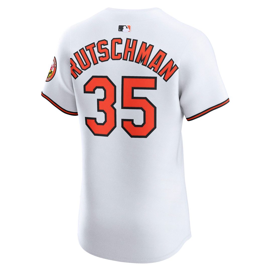 Adley Rutschman Baltimore Orioles Nike Alternate 2 Elite Jersey - Orange