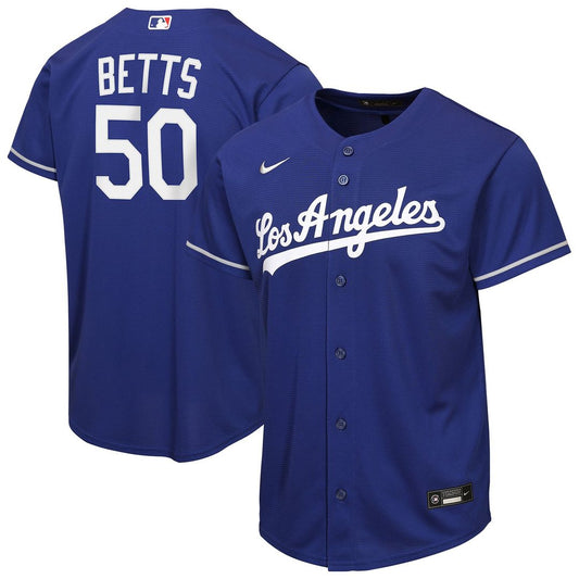 Mookie Betts Los Angeles Dodgers Nike Youth Alternate Replica Jersey - Royal