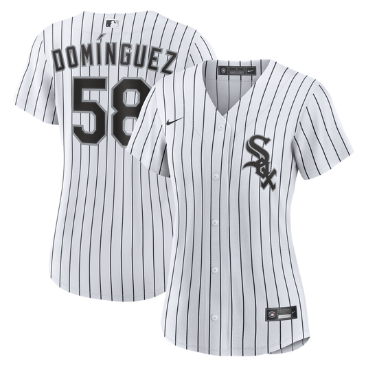 Seranthony Domínguez Chicago White Sox Nike Women's Home Replica Jersey - White