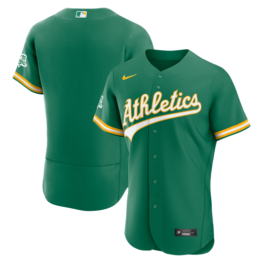 Athletics Nike Alternate Authentic Jersey - Green