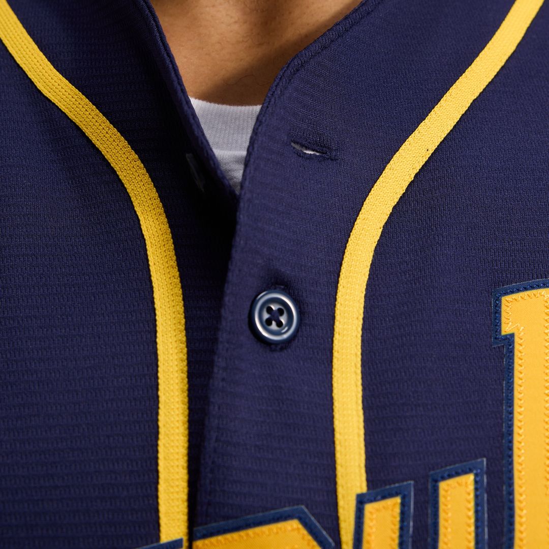Milwaukee Brewers Nike Alternate Replica Team Jersey - Navy