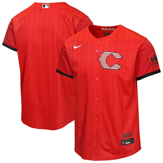 Cincinnati Reds Nike Youth 2026 City Connect Stadium Jersey - Red