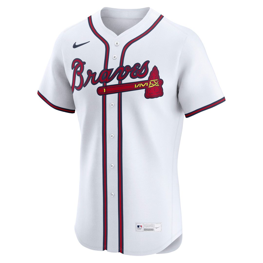 Atlanta Braves Nike Alternate Elite Jersey - Navy