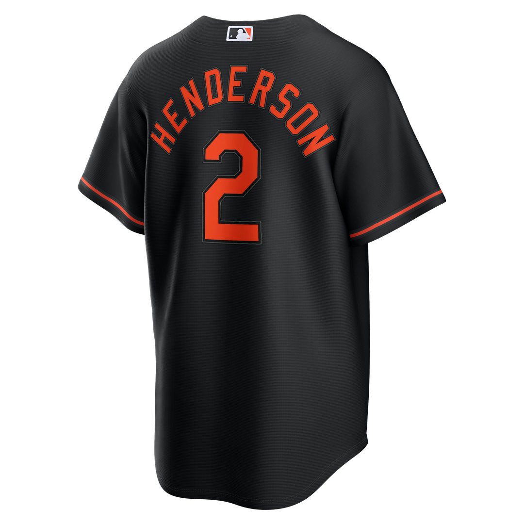 Gunnar Henderson Baltimore Orioles Nike Road Replica Jersey - Gray