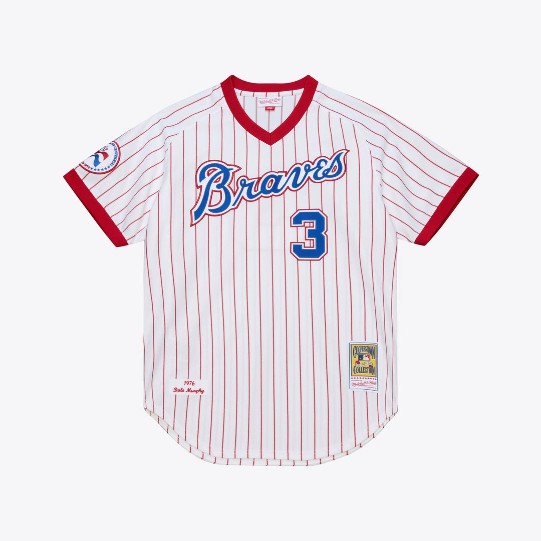 Dale Murphy Atlanta Braves Mitchell & Ness 1976 Authentic Jersey - White