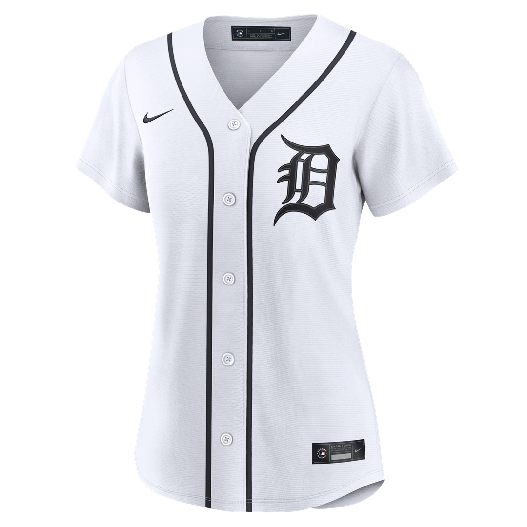 Justin Verlander Detroit Tigers Nike Women's Home Replica Jersey - White