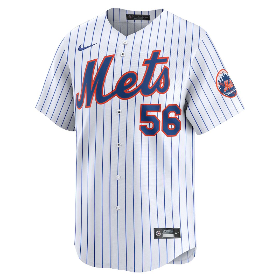 Ryan Helsley New York Mets Nike Home Limited Player Jersey - White