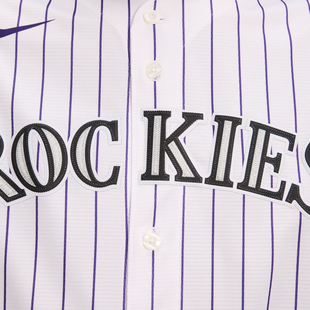 Colorado Rockies Nike Home Replica Team Jersey - White