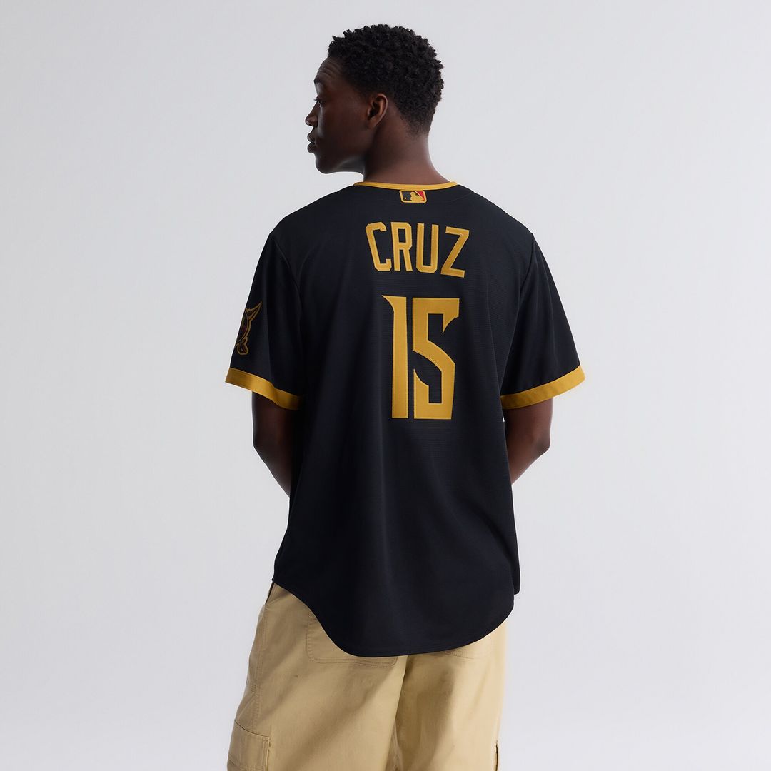 Oneil Cruz Pittsburgh Pirates Nike 2026 City Connect Stadium Jersey - Black