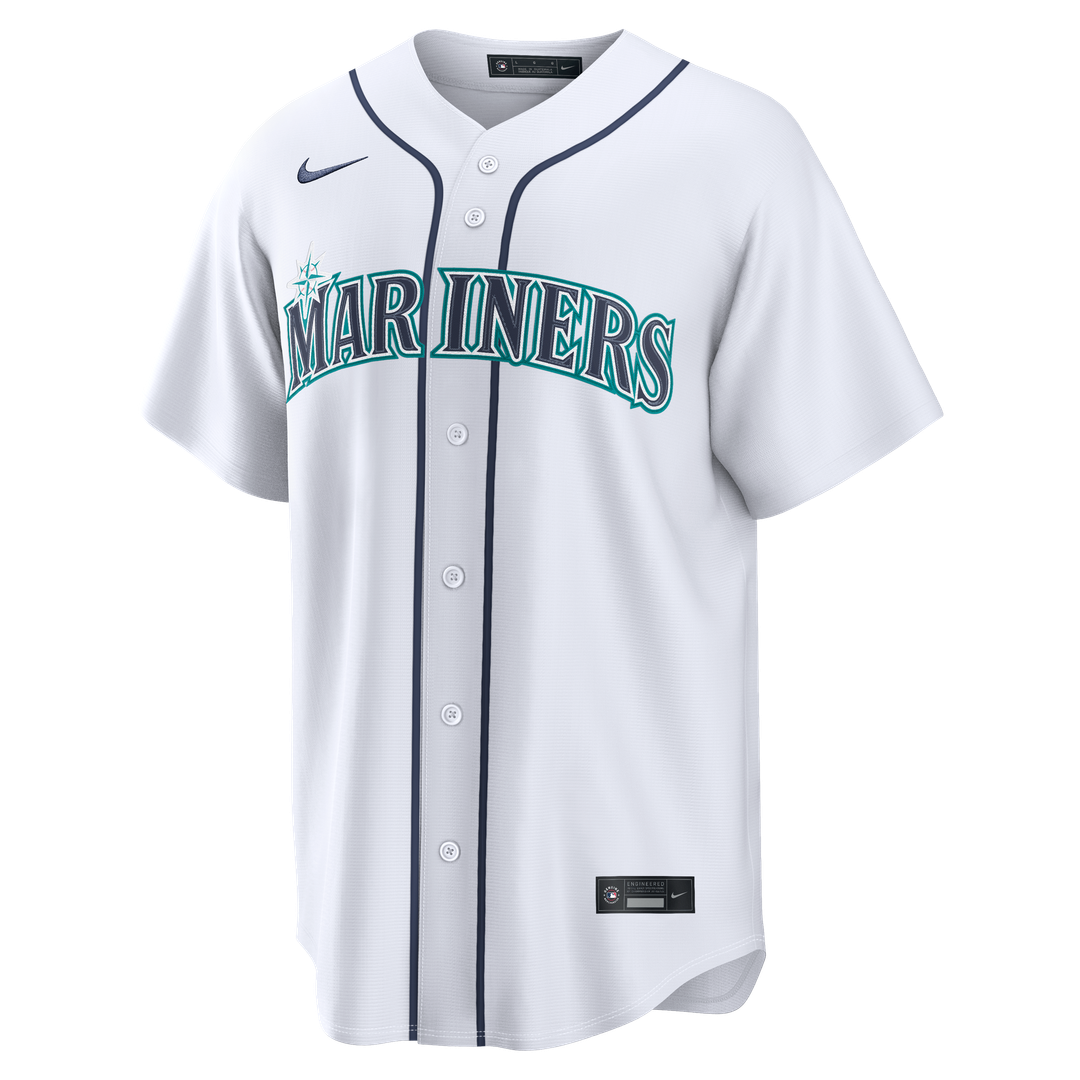 Cal Raleigh Seattle Mariners Nike Road Replica Jersey - Navy