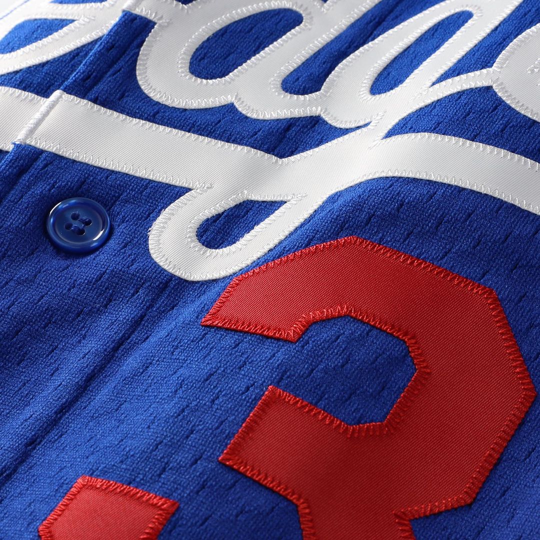 Mike Piazza Los Angeles Dodgers Mitchell & Ness Cooperstown Collection Mesh Batting Practice Button-Up Jersey - Royal