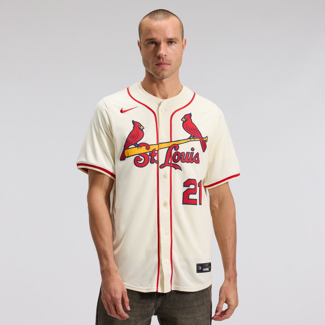 Lars Nootbaar St. Louis Cardinals Nike Alternate 2 Limited Jersey - Cream