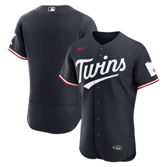 Minnesota Twins Nike Alternate Authentic Jersey - Navy