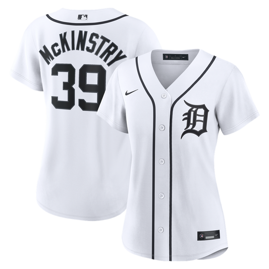 Zach McKinstry Detroit Tigers Nike Women's Home Replica Jersey - White